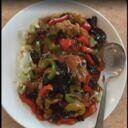3. Veg Fish w. Brown Sauce